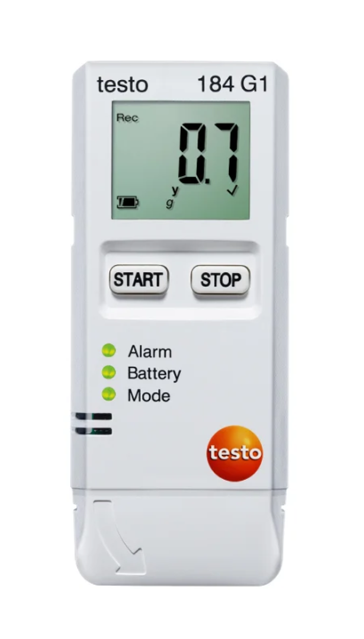 testo 184 G1 - Înregistrator de date pentru temperatură, umiditate şi vibraţii pentru monitorizare transport