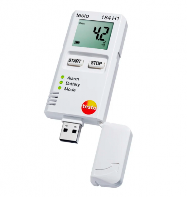 testo 184 H1 - Data logger de temperatură și umiditate pentru monitorizarea transportului