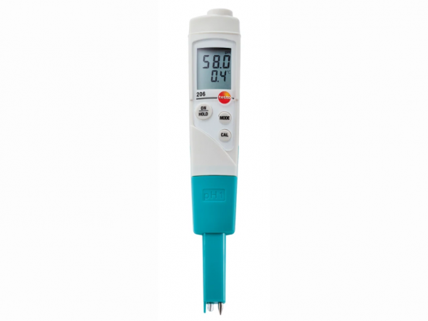 set testo 206-pH1 - instrument de măsurare a pH-ului/temperaturii pentru lichide