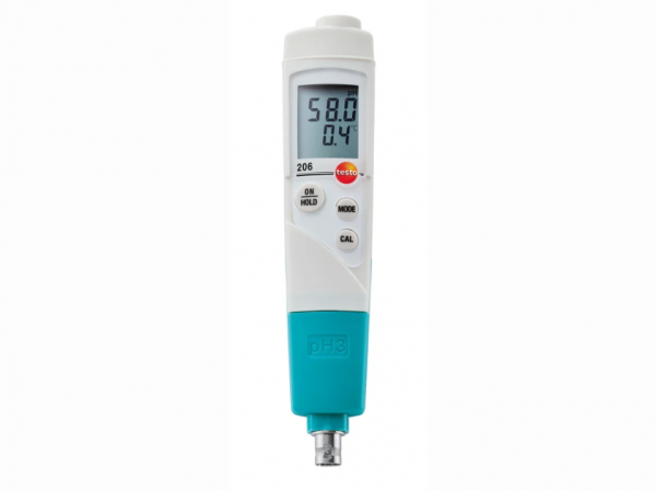 testo 206-pH3 - pH-metru cu mufă BNC