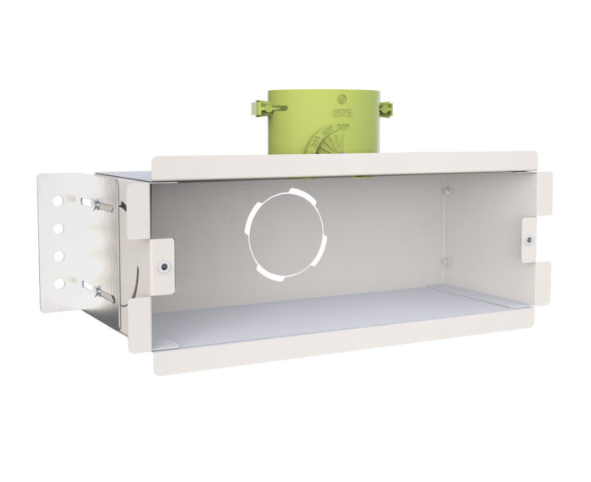 Plenum telescopic pentru tavan perete podea pentru MVHR Ø75 300x100