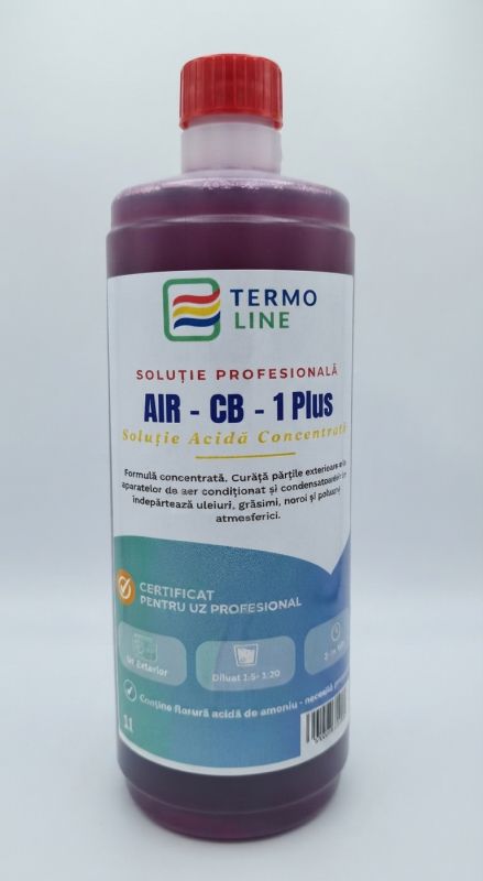 Solutie concentrata pentru curatarea unitatii exterioare 1L AIR CB 1 PLUS 5940878000700