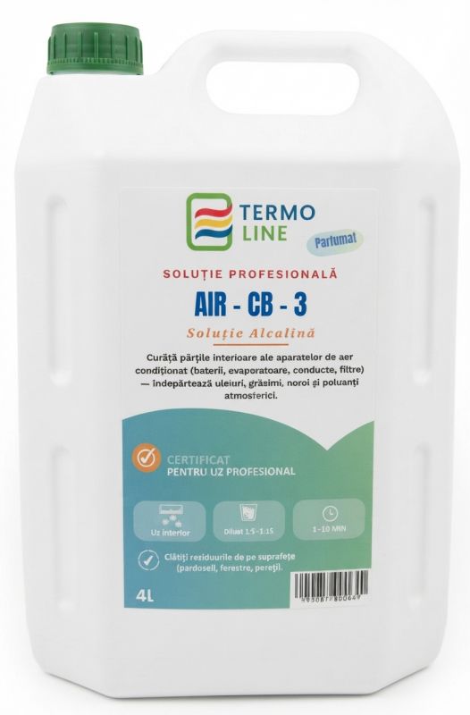 Solutie parfumata pentru curatarea unitatii interioare 4L AIR CB-3 5940878000649