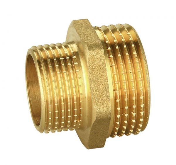 Niplu alamă redus  MM 1”x3/4''