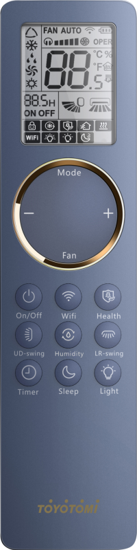 TOYOTOMI ErAI MB 24000 BTU Ionizator și WiFi