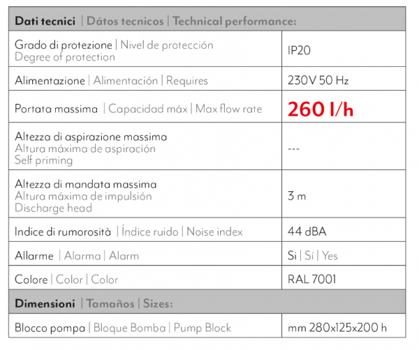 Pompa de condens pentru boilere AL-6375