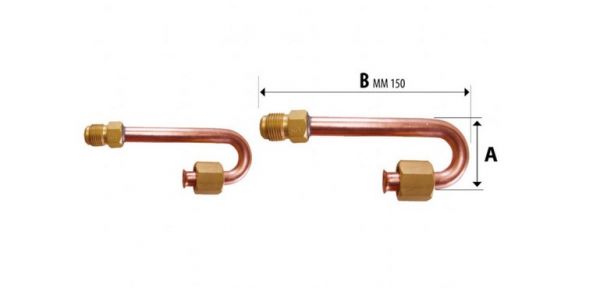 Set fitinguri 180° inversate 1/4 3/8